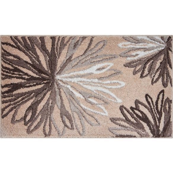Badematte »Art«, BxL: 60 x 100 cm, taupe, aus 100% Polyacryl