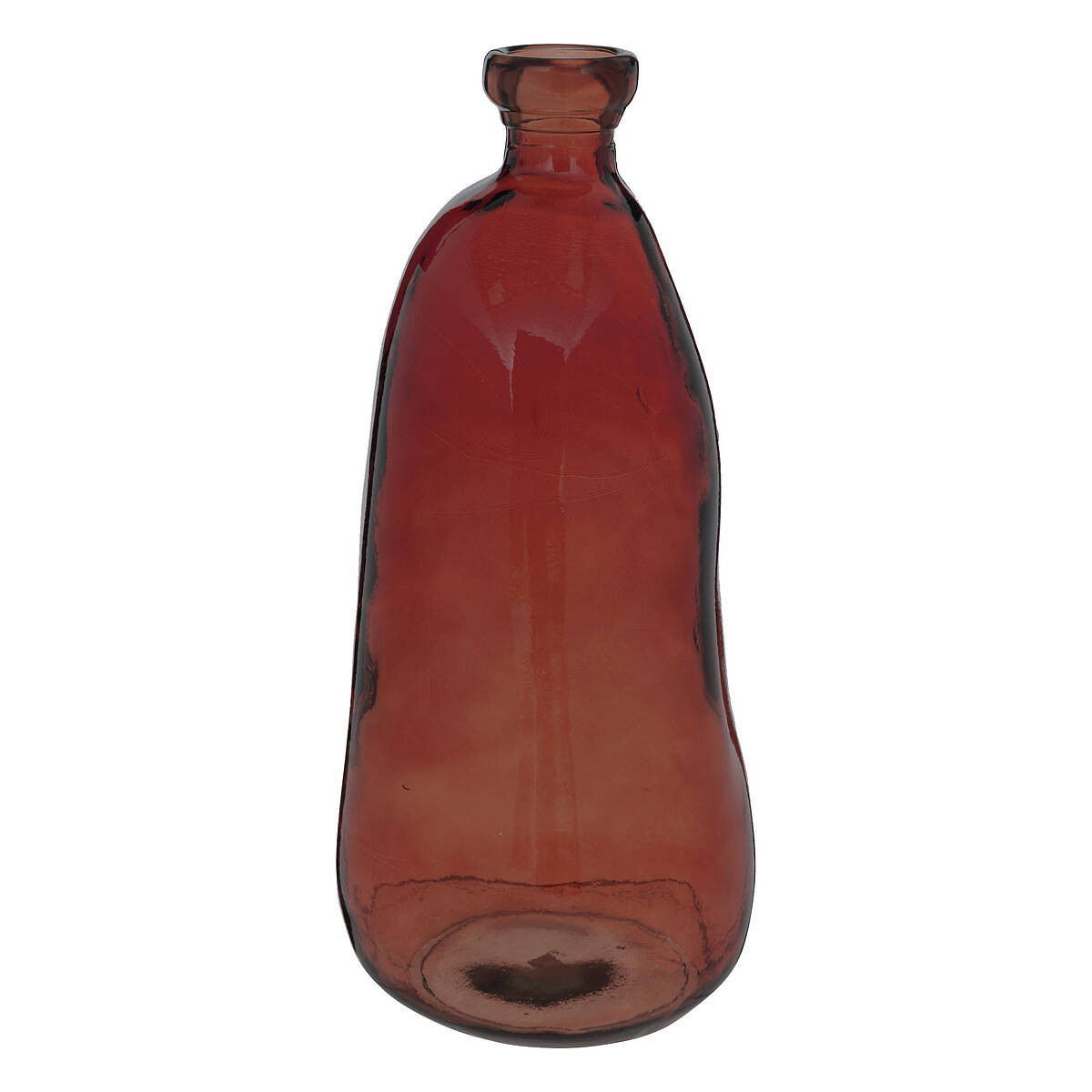 Duży wazon ze szkła z recyklingu ULY, 51 cm