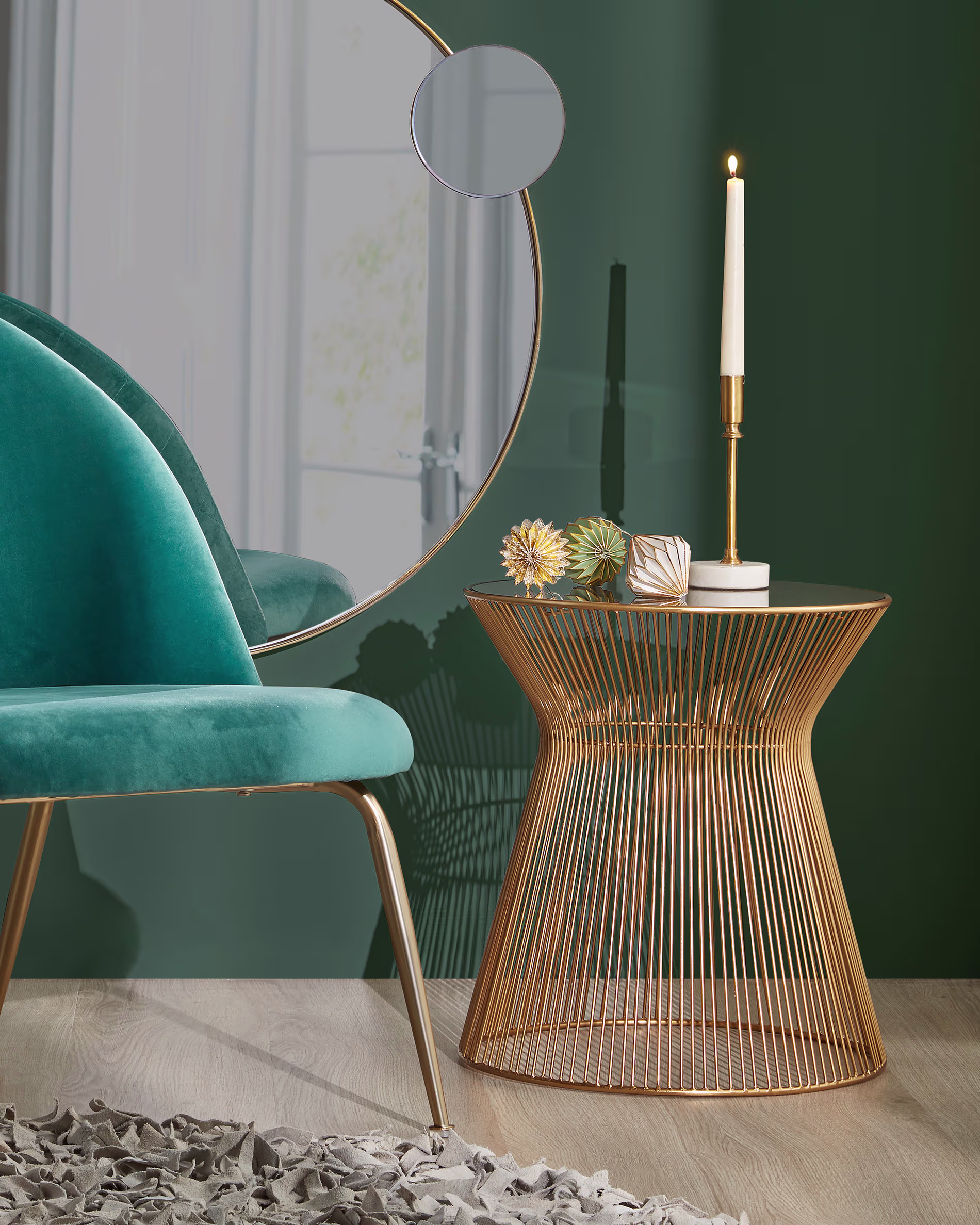 Mesa auxiliar Jolene Ø 40 cm