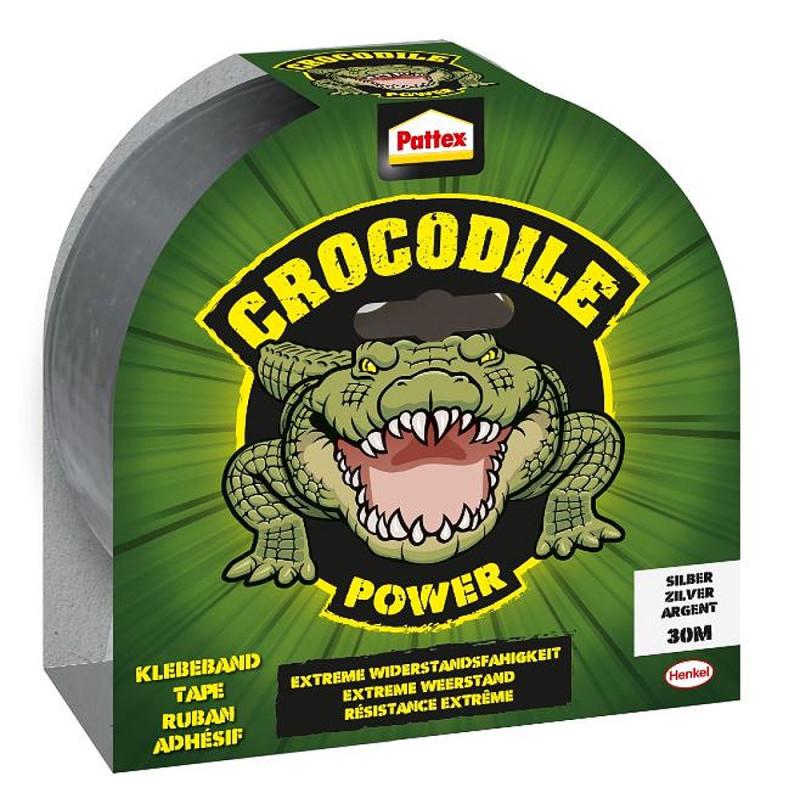 Adhésif Power Tape Résistance Extrême gris 20 m PATTEX