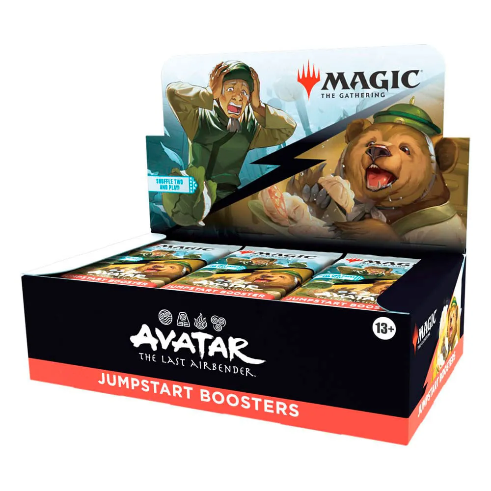 Wizards Of The Coast Magic The Gathering Avatar The Last Airbender Jumpstart Booster Display trading cards english