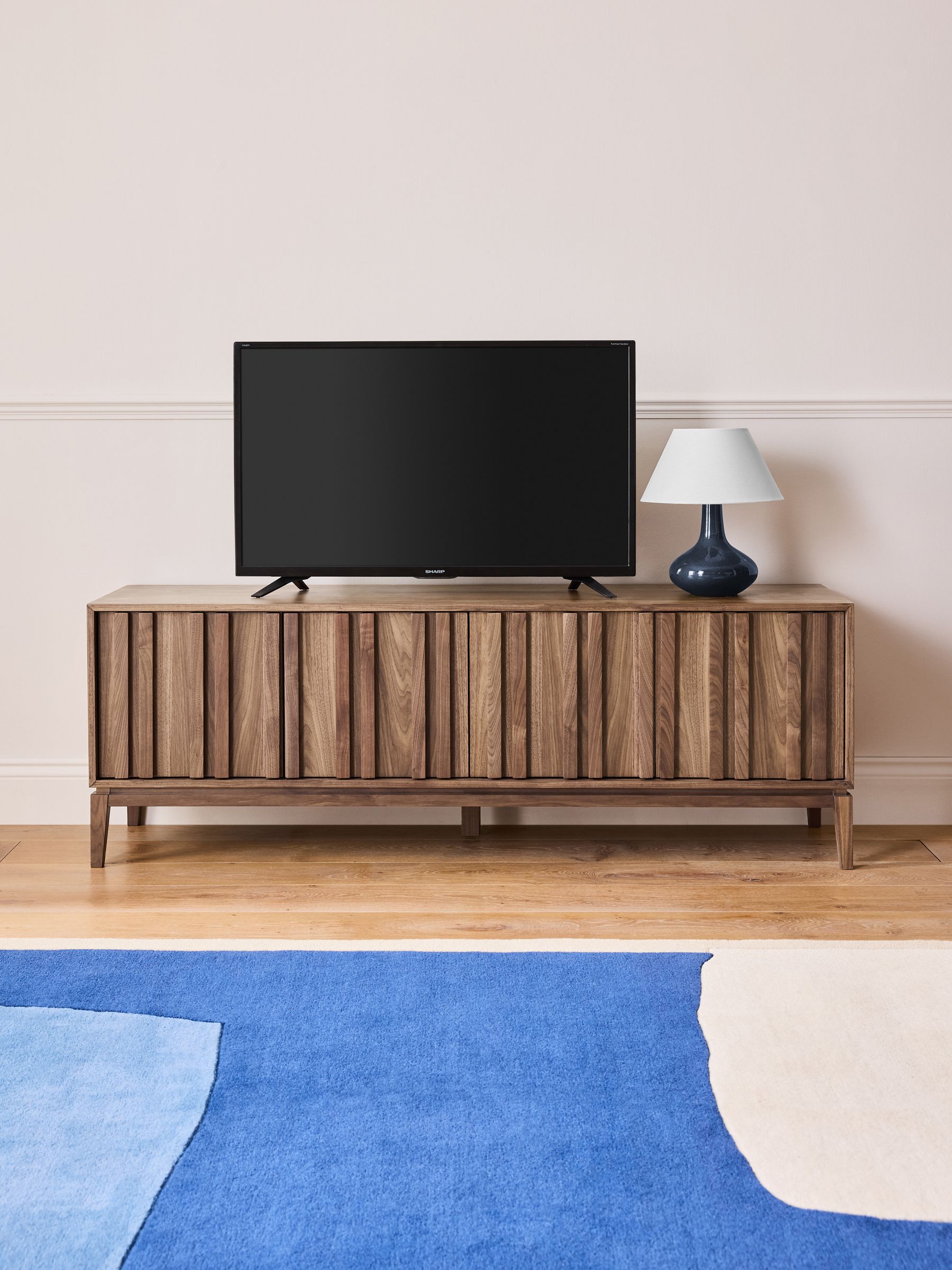 Walnut Belgrave Wide TV Unit