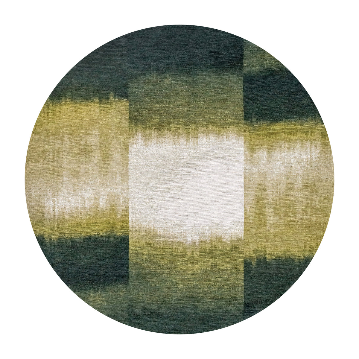 Ecorugs vloerkleed Forest Mood - groen - 140x140cm