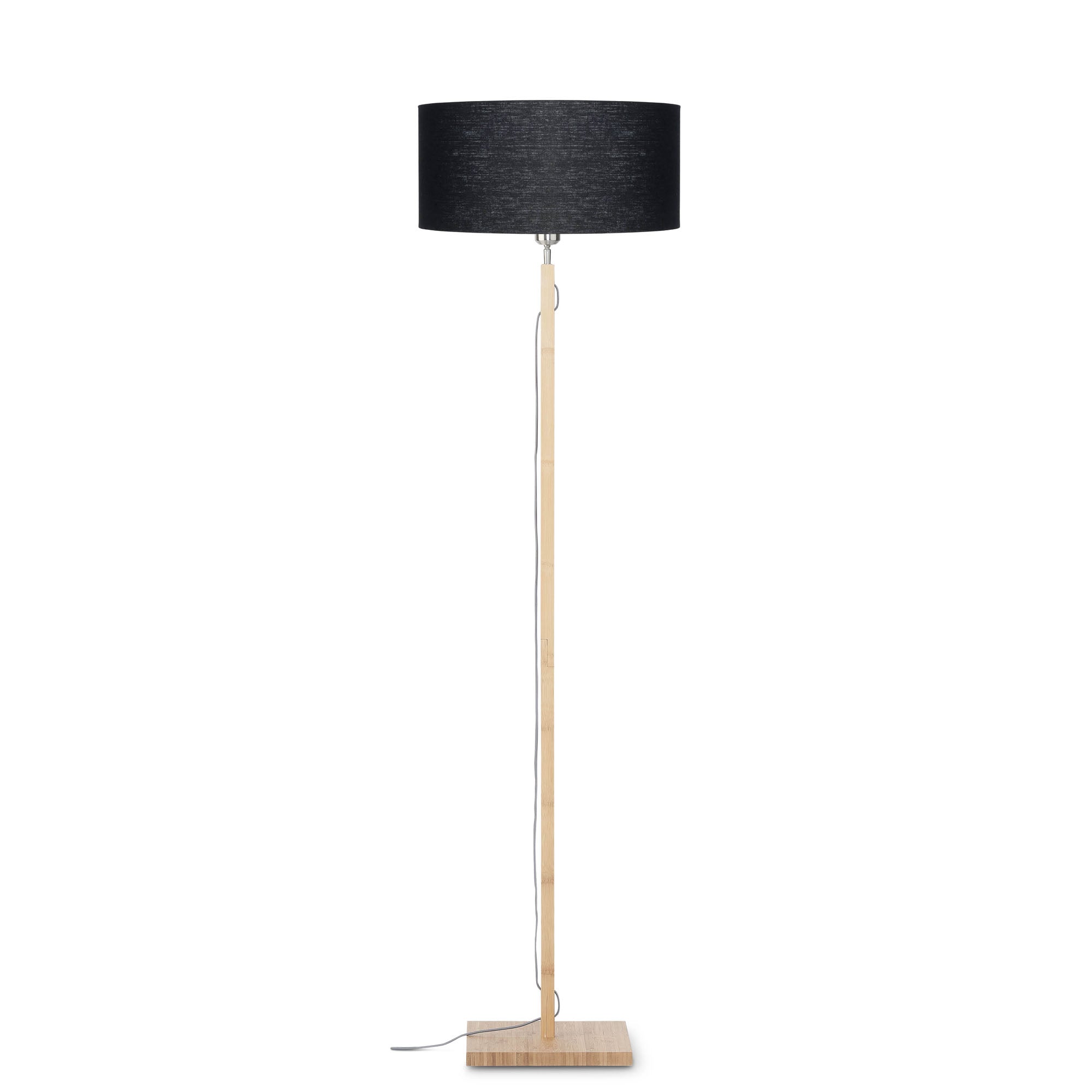 GOOD&MOJO vloerlamp Fuji - zwart - Ø47cm