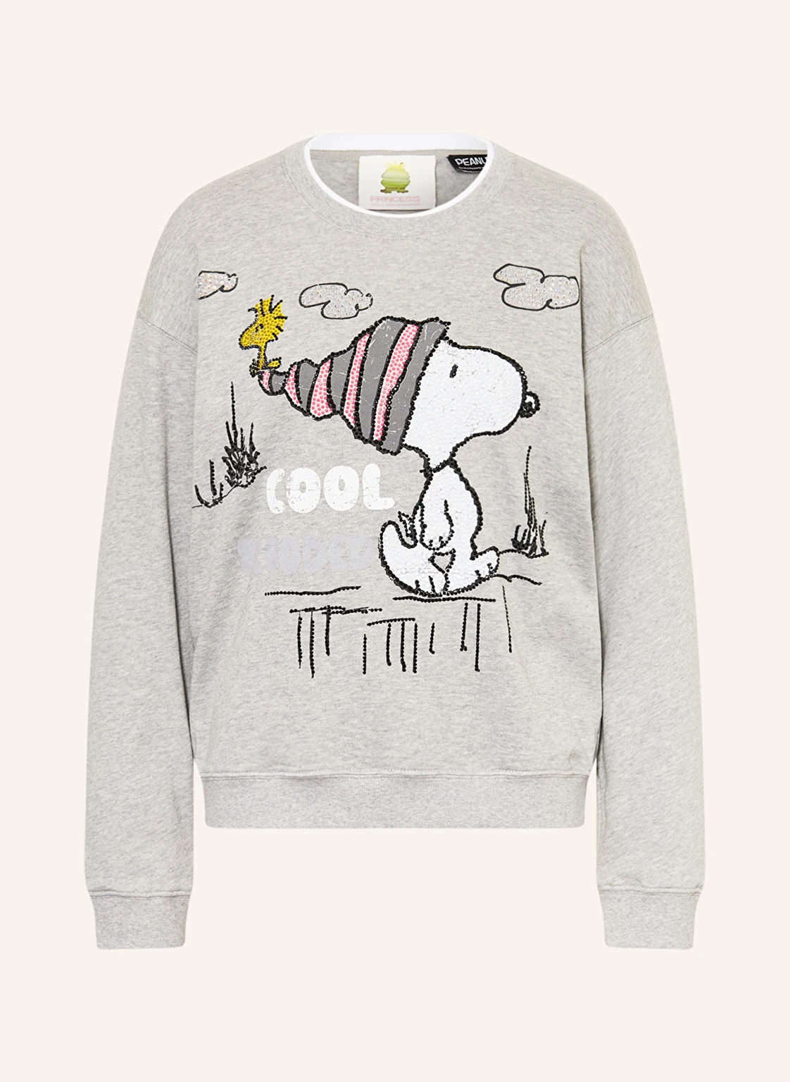 Princess GOES HOLLYWOOD Sweatshirt mit Schmucksteinen