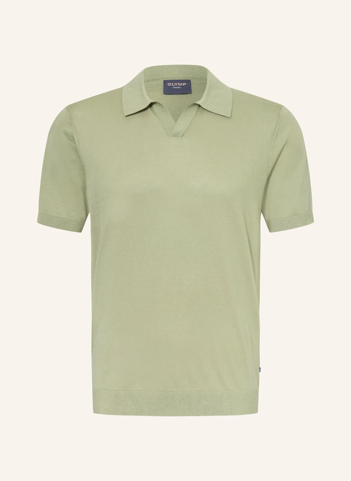 OLYMP Strick-Poloshirt