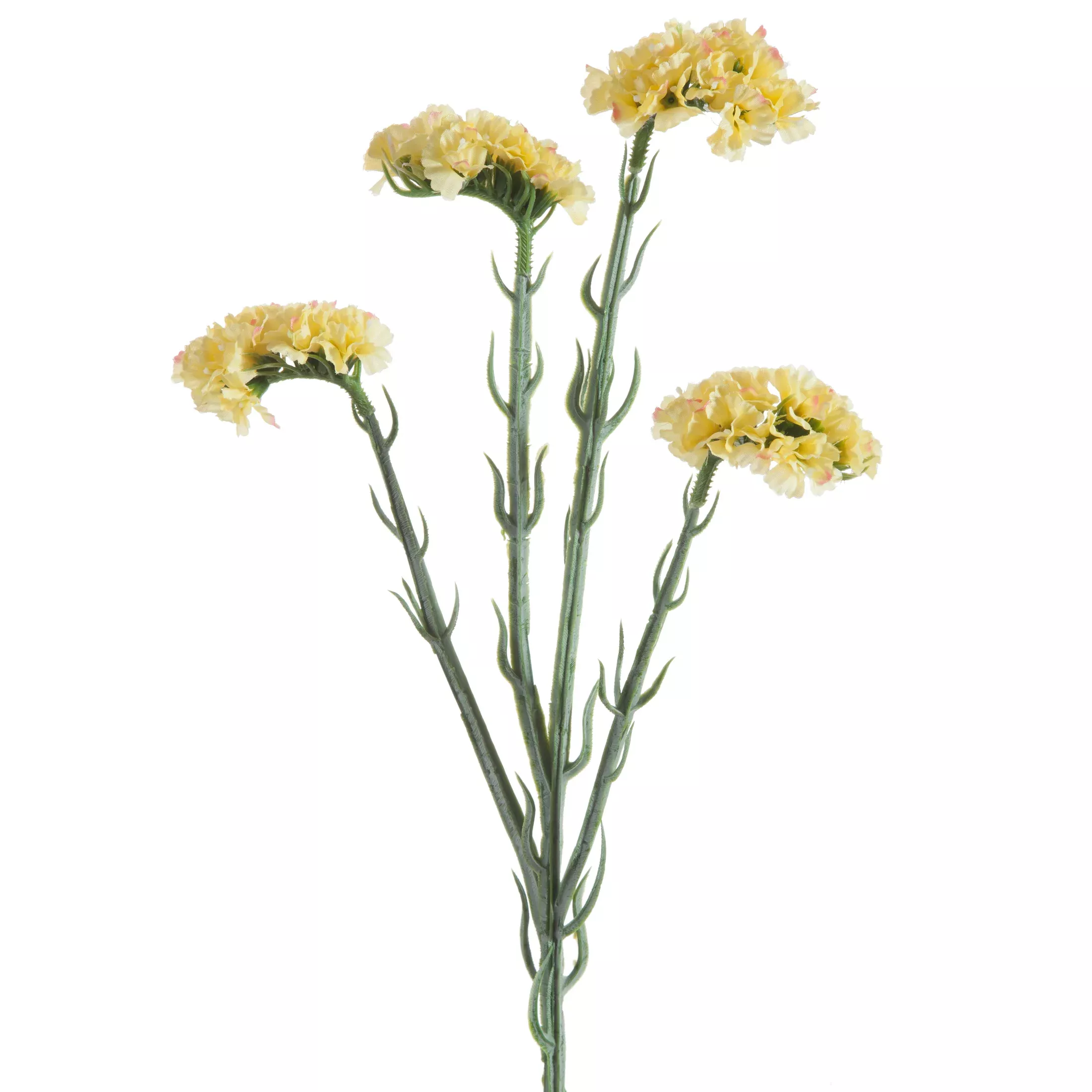 Kwiat sztuczny żółty 64 cm