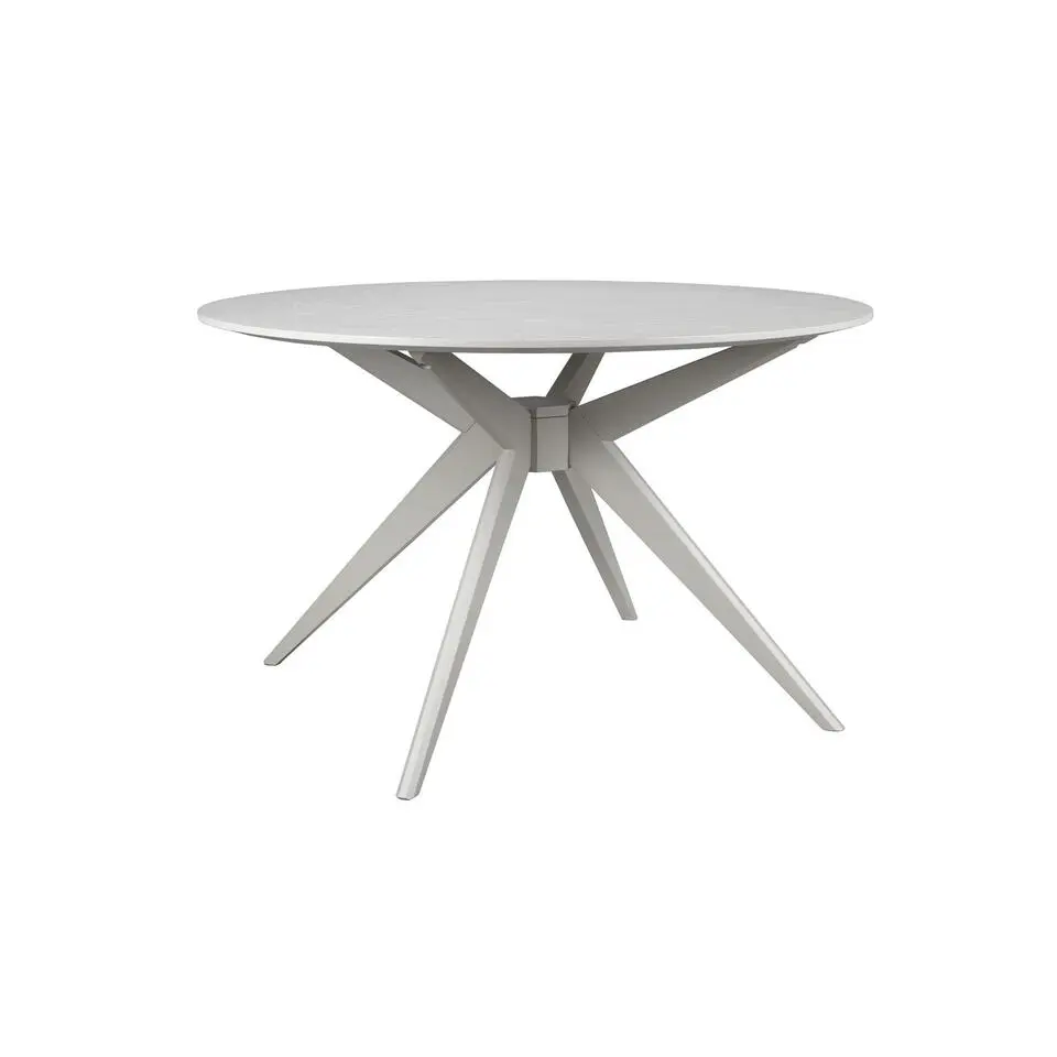 Housecraft Zeme Eettafel Rond 122 cm Hout Beige