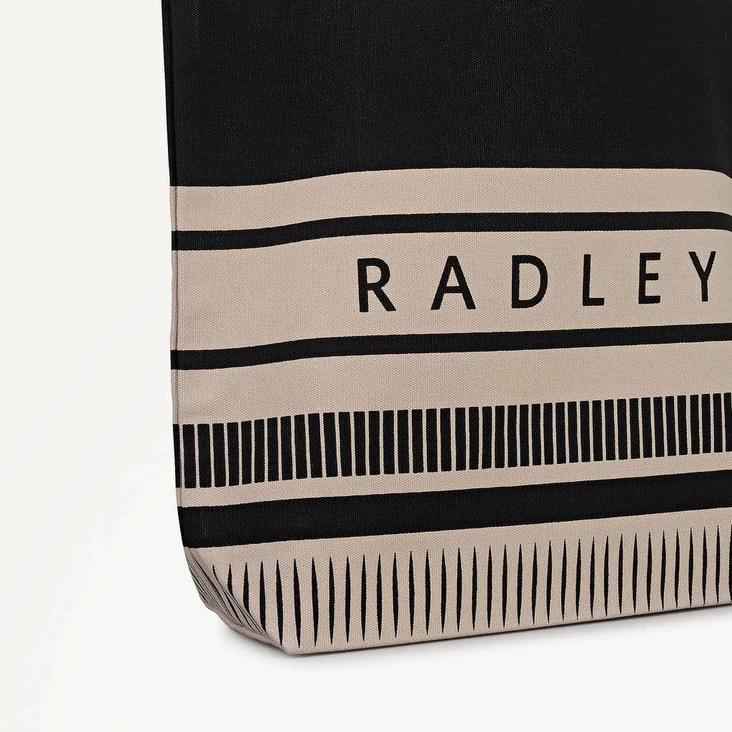 Radley Stripe - Large Open Top Tote