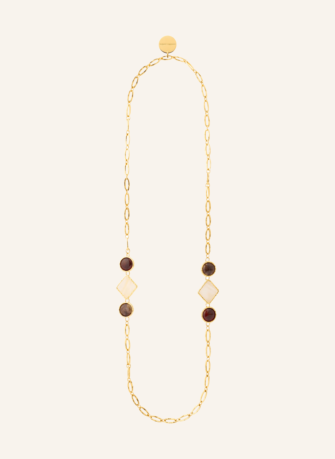 VANESSA BARONI Halskette VINTAGE LONG GEOMETRIC