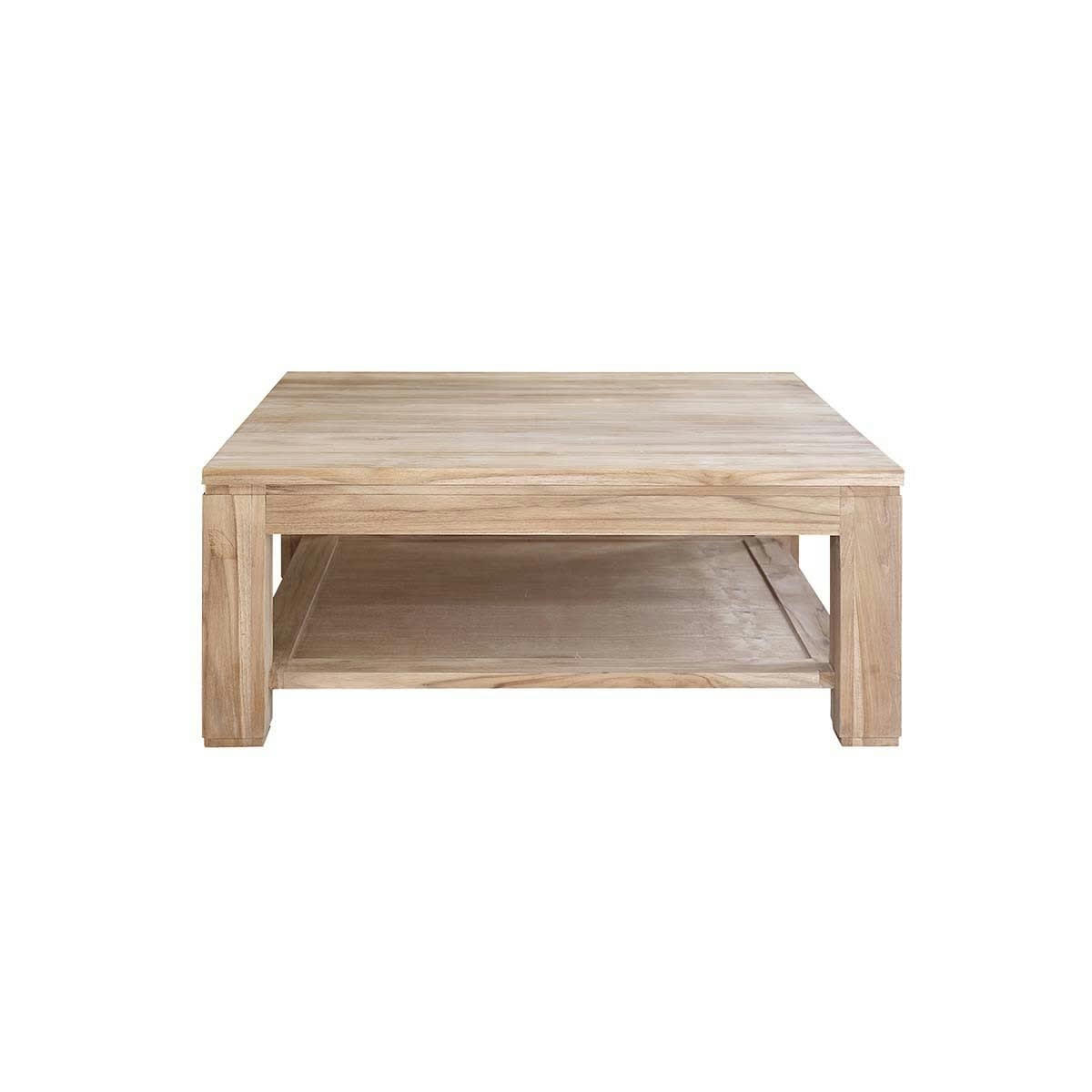 BOSTON - Table basse en teck massif