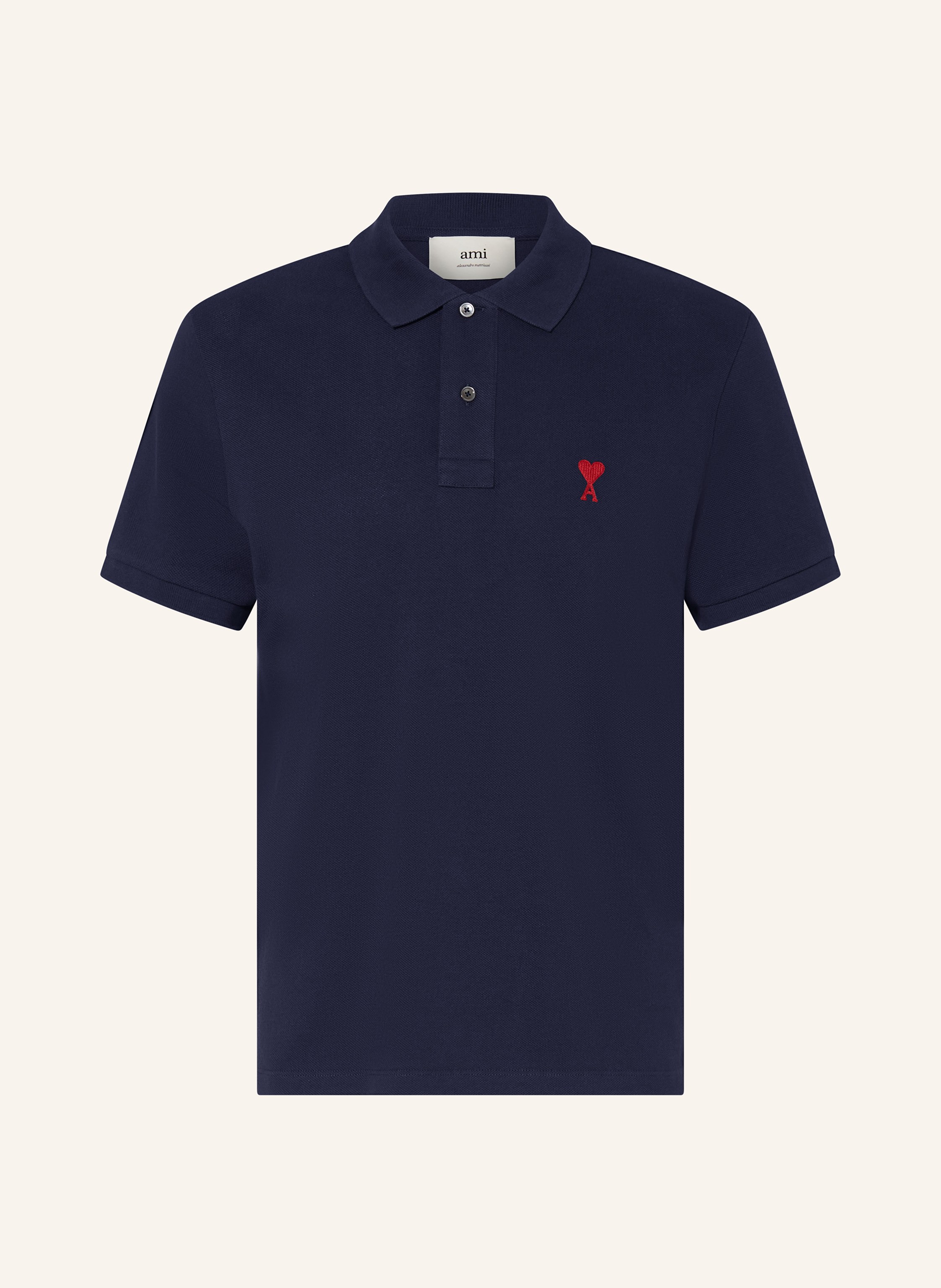 Ami Paris Piqué-Poloshirt