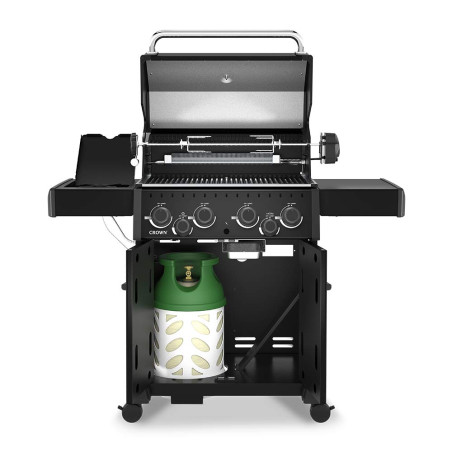 Barbecue gaz Crown 490 Shadow   rôtissoire - Broil King