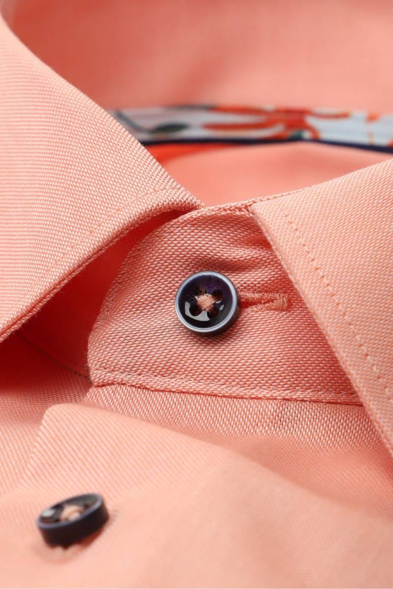 ETERNA Modern Fit Hemd orange, Einfarbig