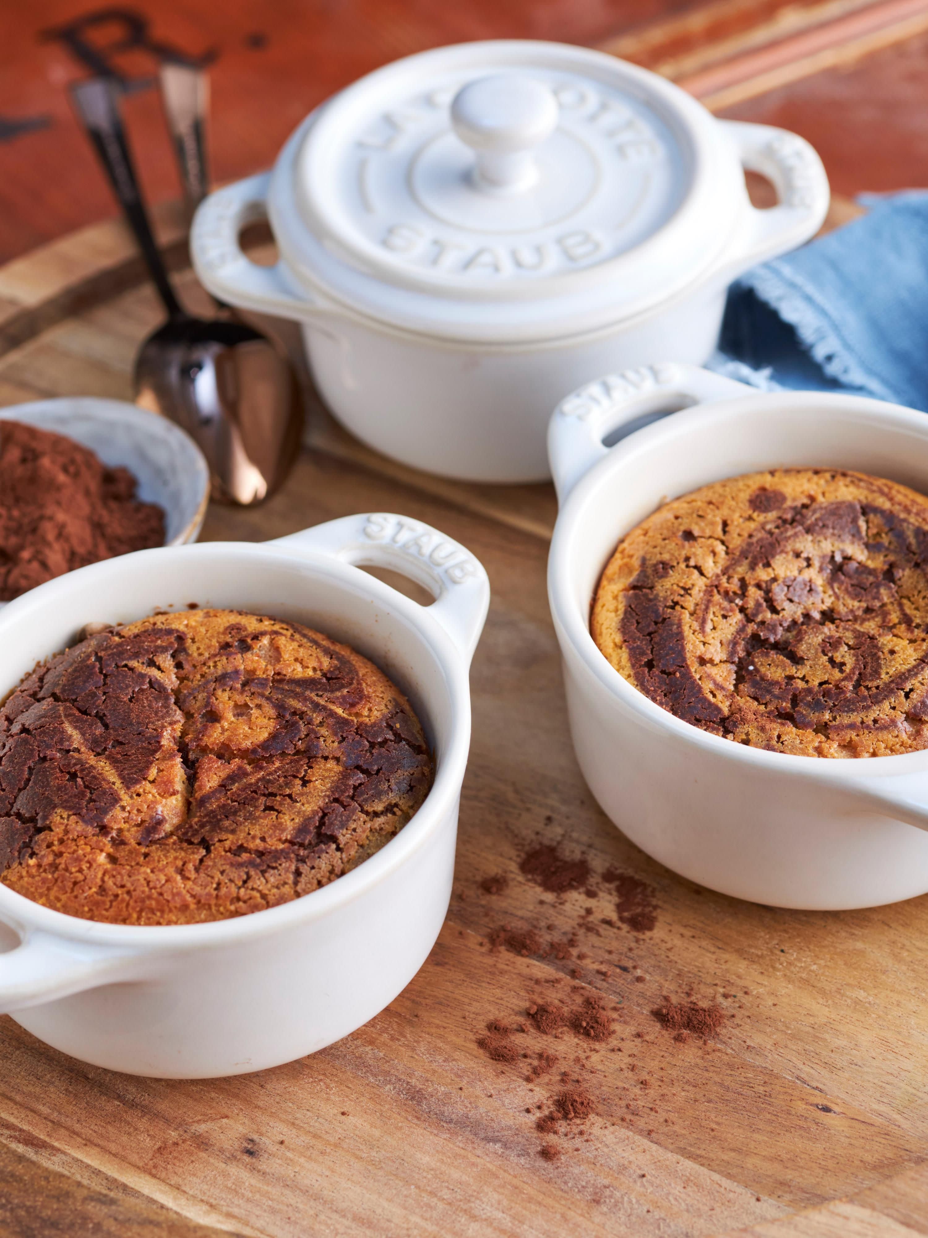 Kleine Ofenformen Mini Cocotte, 4er-Set