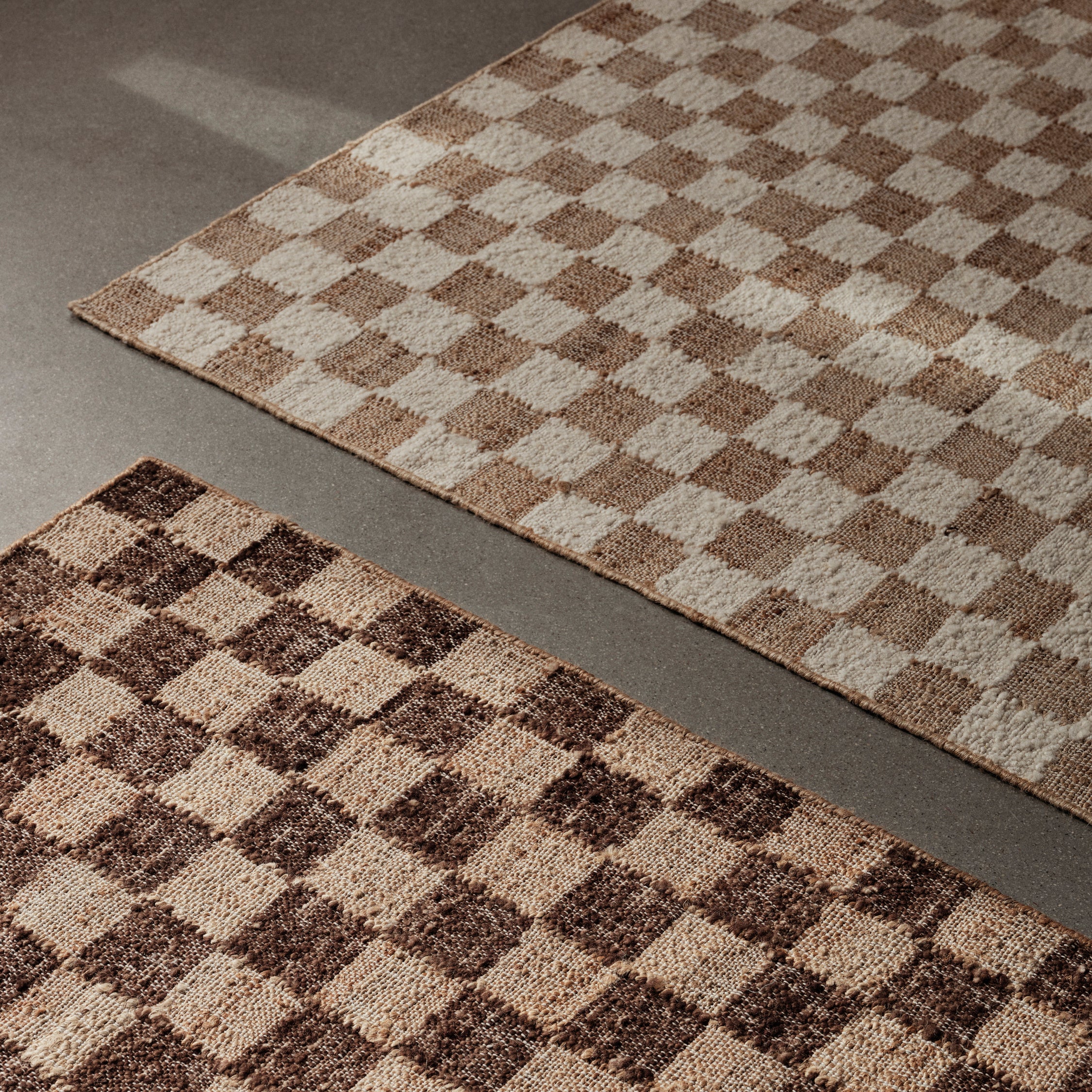 Ferm Living Wool Jute Vloerkleed 200 x 300 cm - Coffee/Natural
