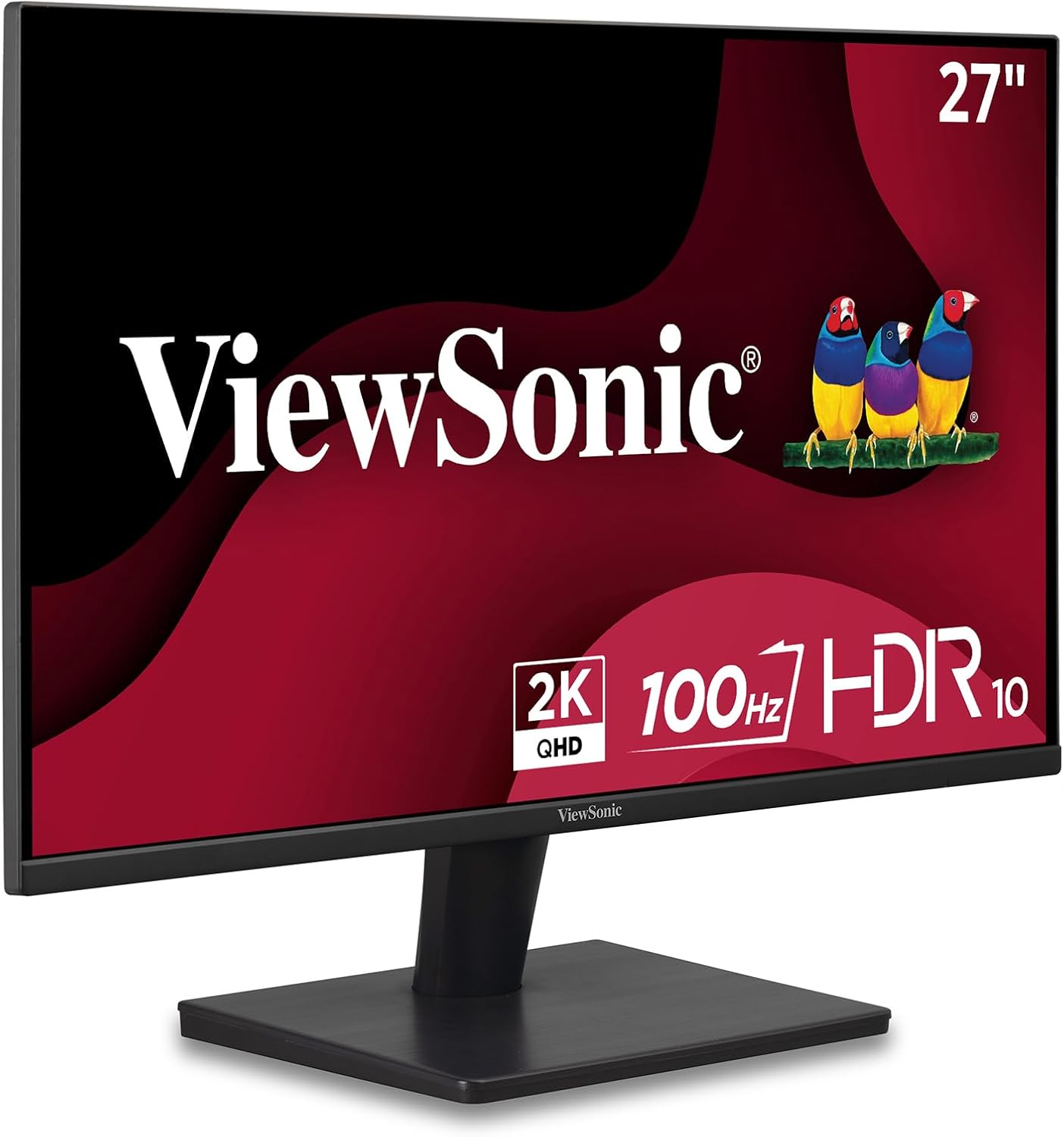 ViewSonic VS2725-2K 27 Inch QHD 1440p Monitor with 100Hz  HDMI  DisplayPort  and Variable Refresh Rate for Home and Office