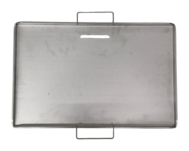 Stainless Steel Hotplate with Handles - 317 x 485mm (13")