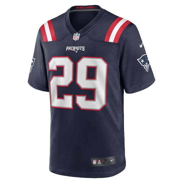 JC Jackson New England Patriots Nike  Game Jersey -  Navy