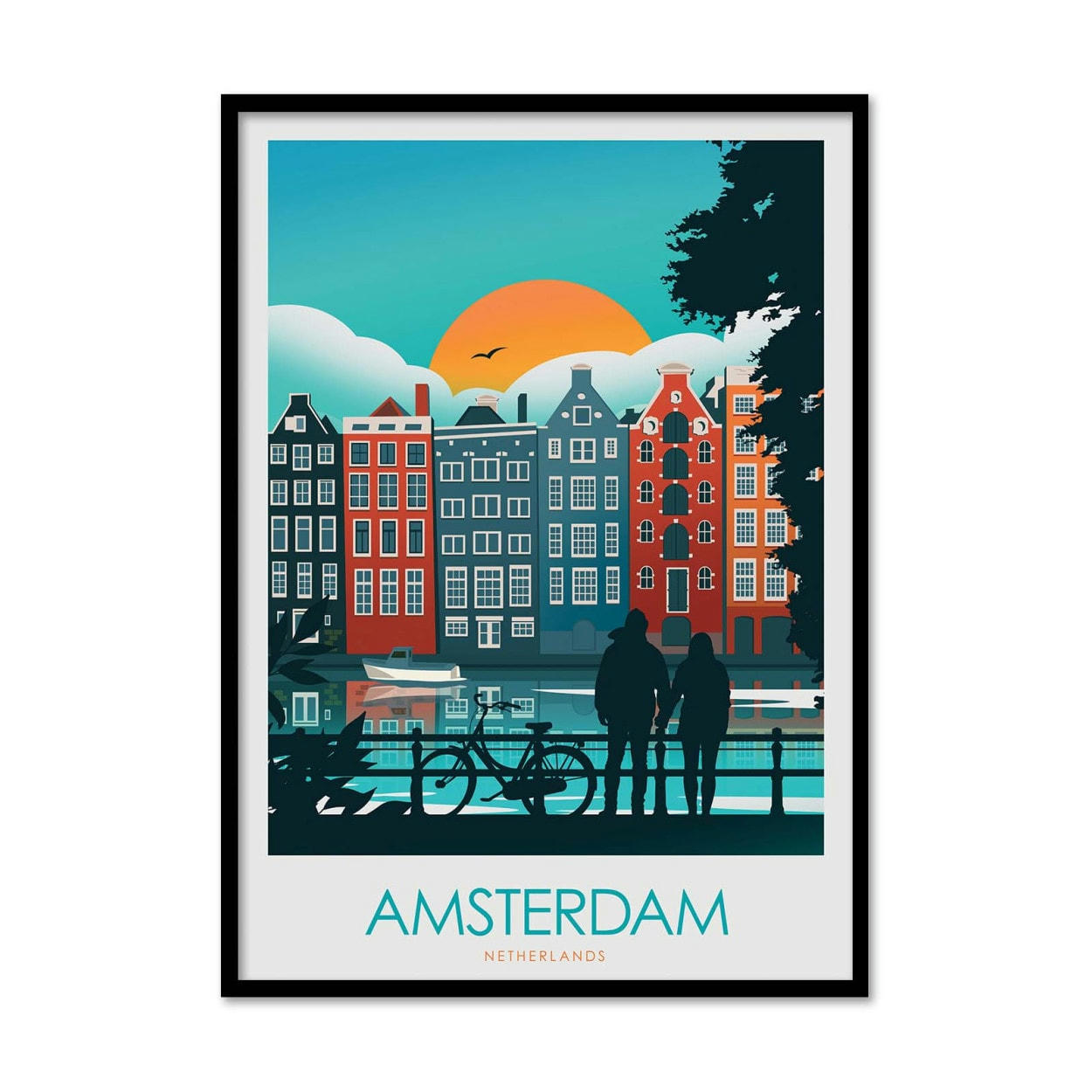 STUDIO INCEPTION - AMSTERDAM - STUDIO INCEPTION - Affiche d'art 50 x 70 cm