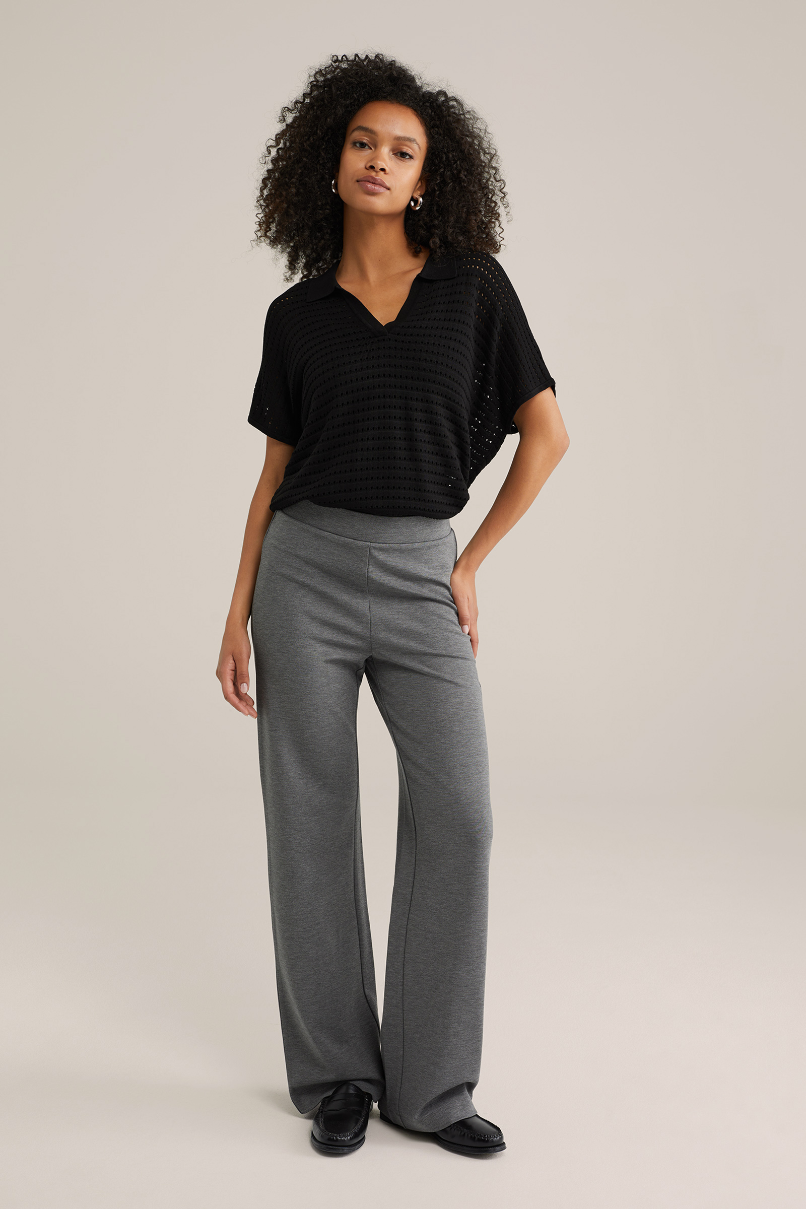 Dames Regular fit jersey pantalon