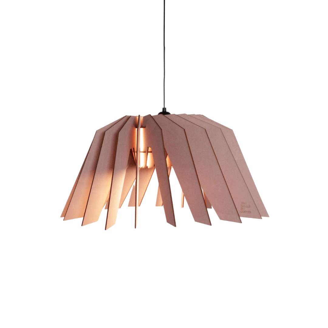 van Tjalle en Jasper - Vesper hanglamp - Aged Pink