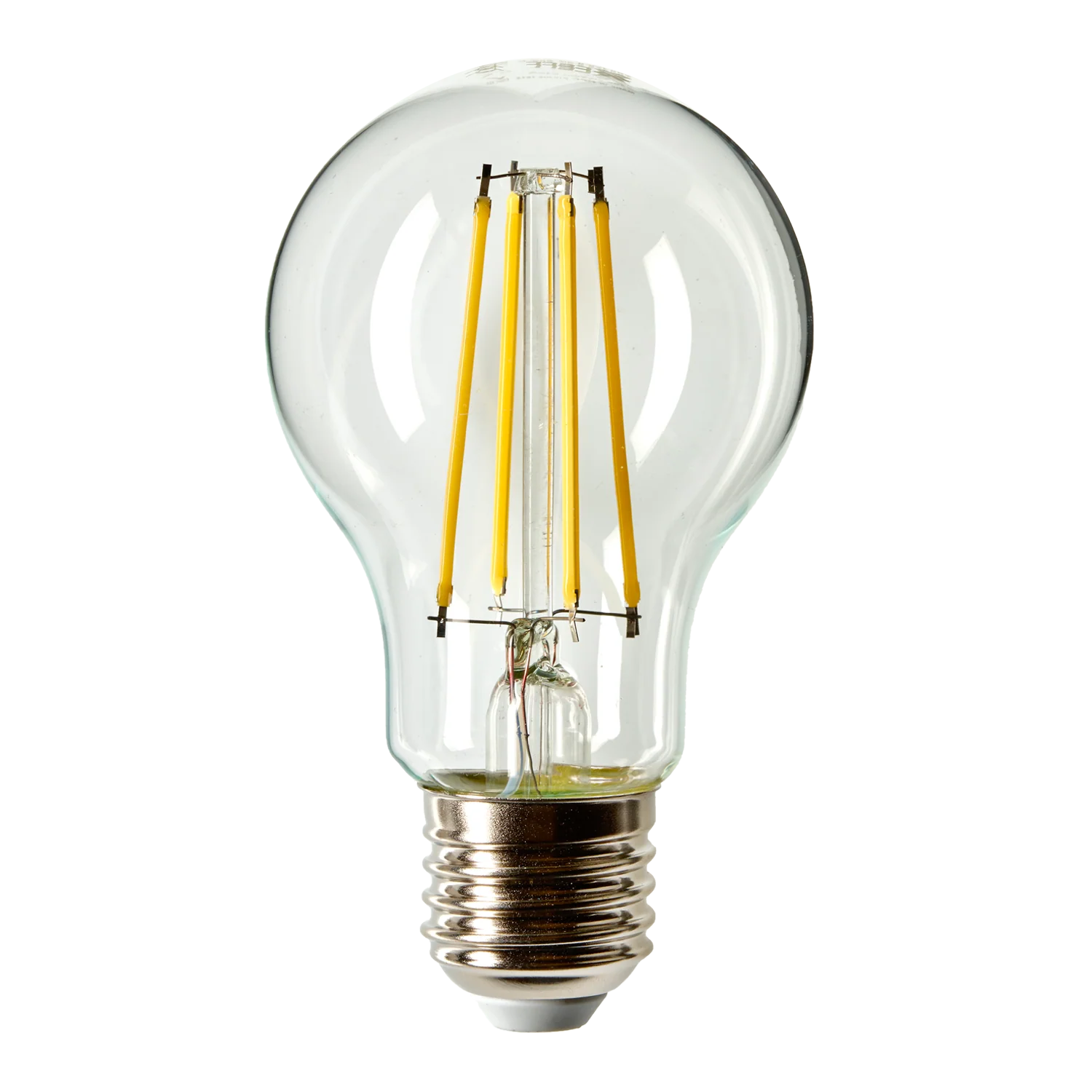 Ampoule LED FILAMENT CLAIRE 60W E27 lumière froide blanc 8 x 5 cm
