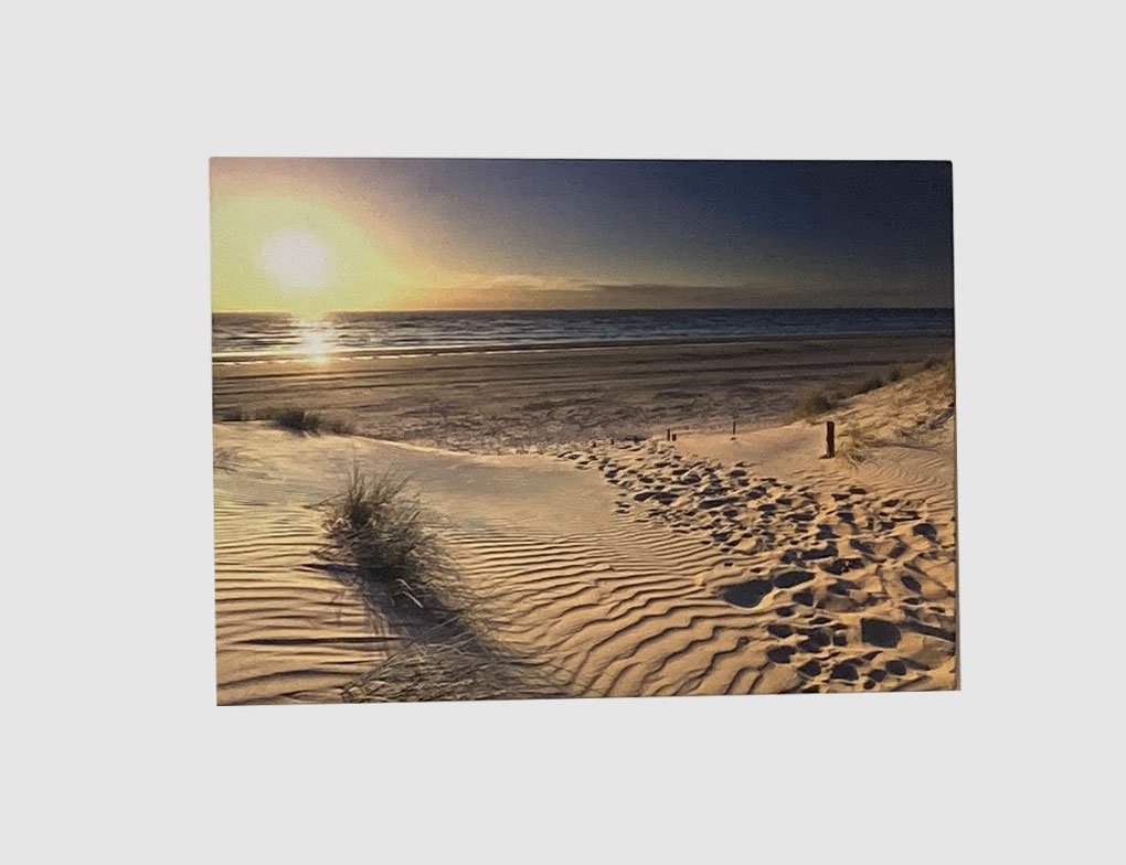 Bild Sonnenuntergang am Strand
