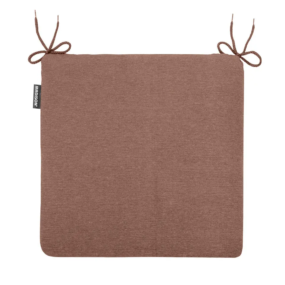 Madison - Zitkussen Panama - Bruin - 40x40x4,5cm - Set van 4