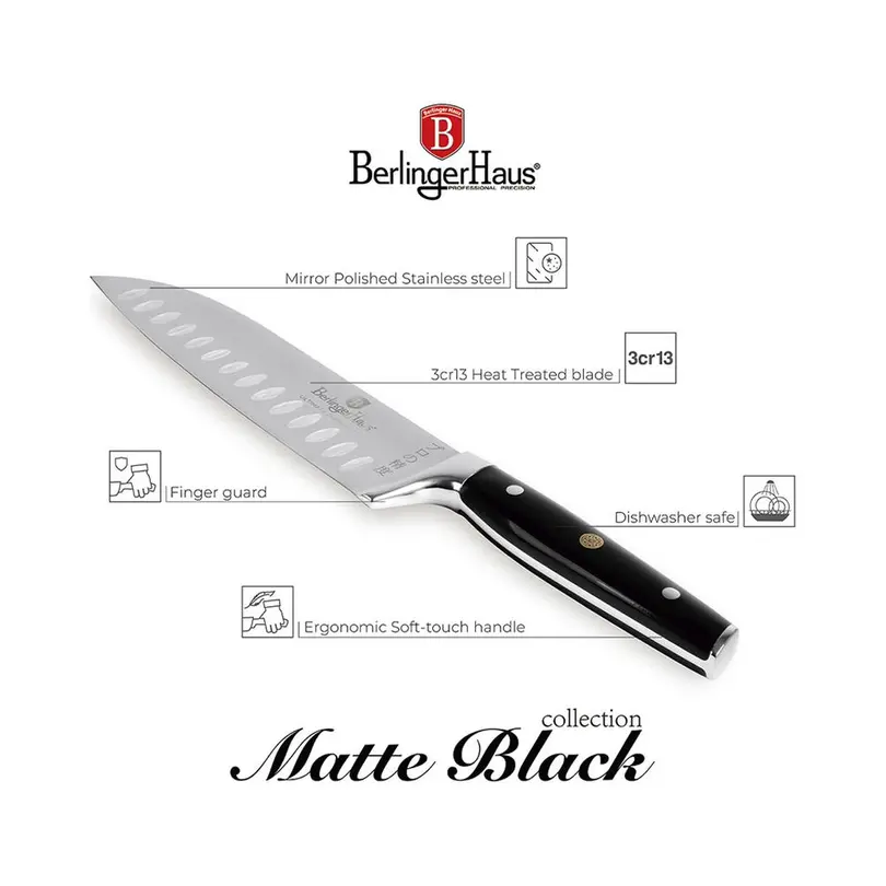 Santoku-Messer Black Vantage Collection