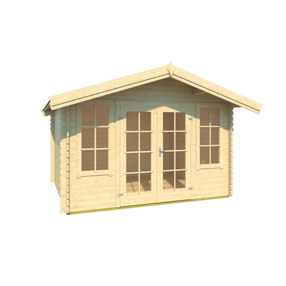 Gartenhaus »Robin«, BxHxT: 381,3 x 245,1 x 358 cm (Außenmaße inkl. Dachüberstand), Holz
