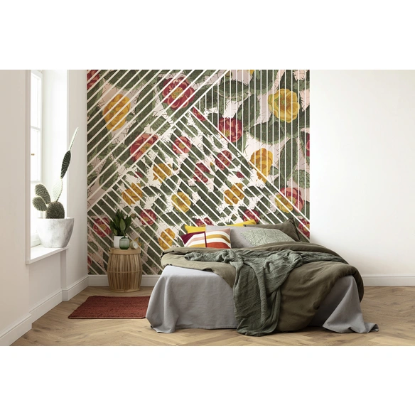 Vliestapete »Cactus«, Breite 300 cm, seidenmatt