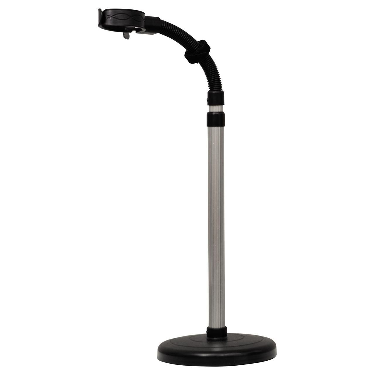 mysmartbuy Hands-Free Hair Dryer Stand - Height & Angle Adjustable Hairdryer Holder with Flexible Neck & Heavy Non-Tipping Base - 66x19x19cm