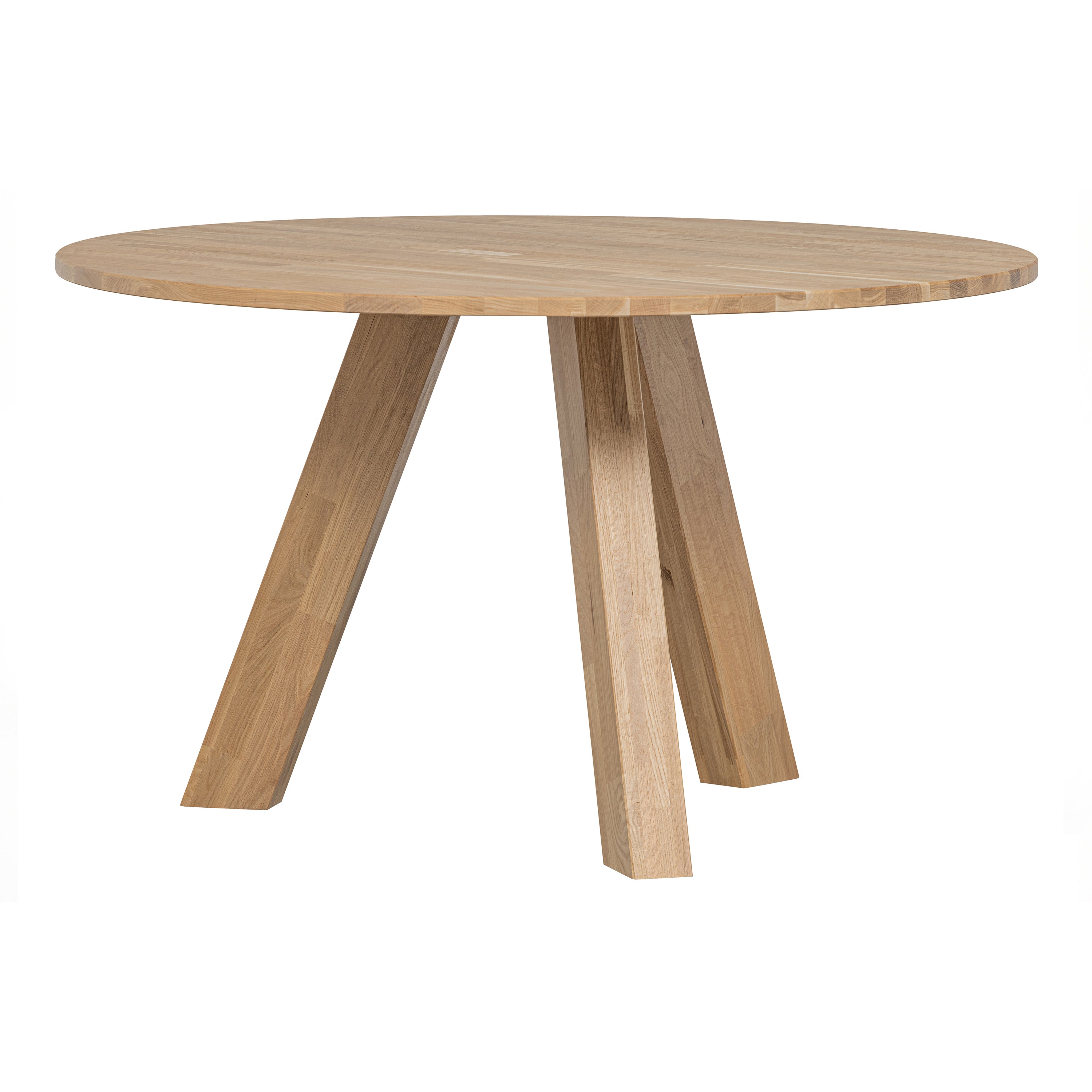 WOOOD Rhonda Eettafel - Ø 130 cm - Naturel