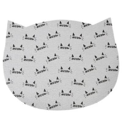 zooplus Basics Cat-Shaped Bowl Mat