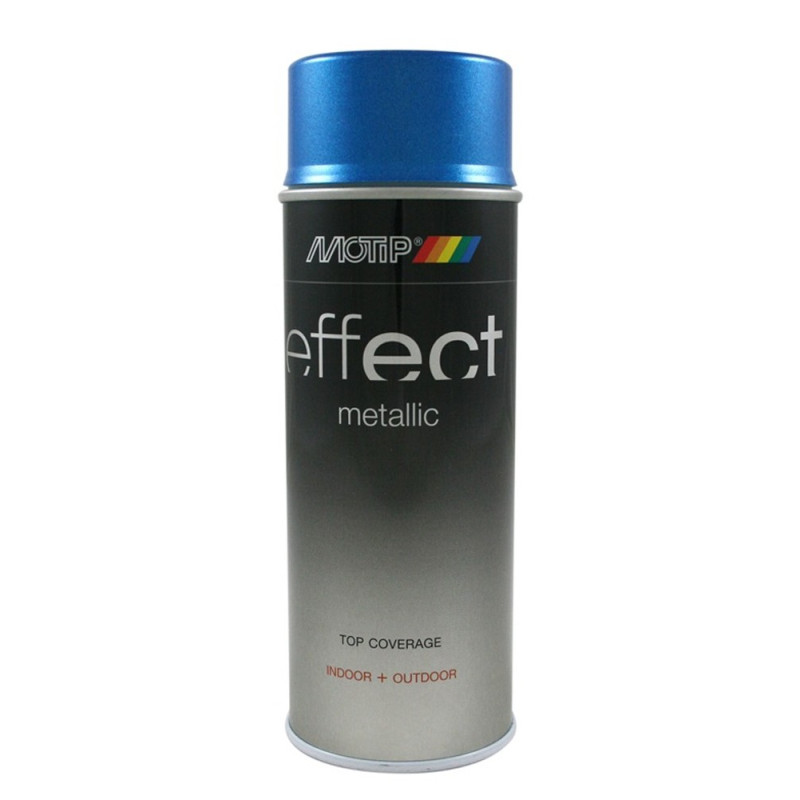 Peinture en spray Effect Metallic bleue 0,4 L MOTIP