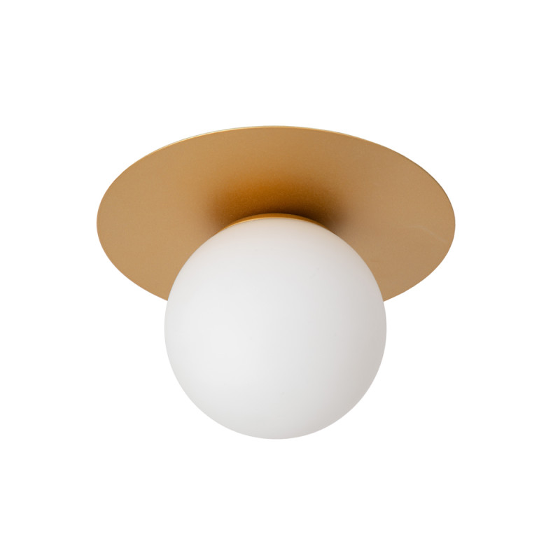 Plafonnier Tricia or Ø 25 cm E27 15 W LUCIDE