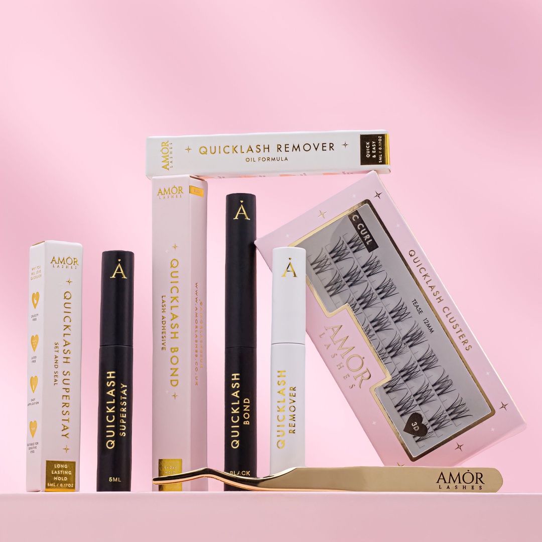 House of Amor QuickLash Starter Kit DIY Eyelashes 12mm