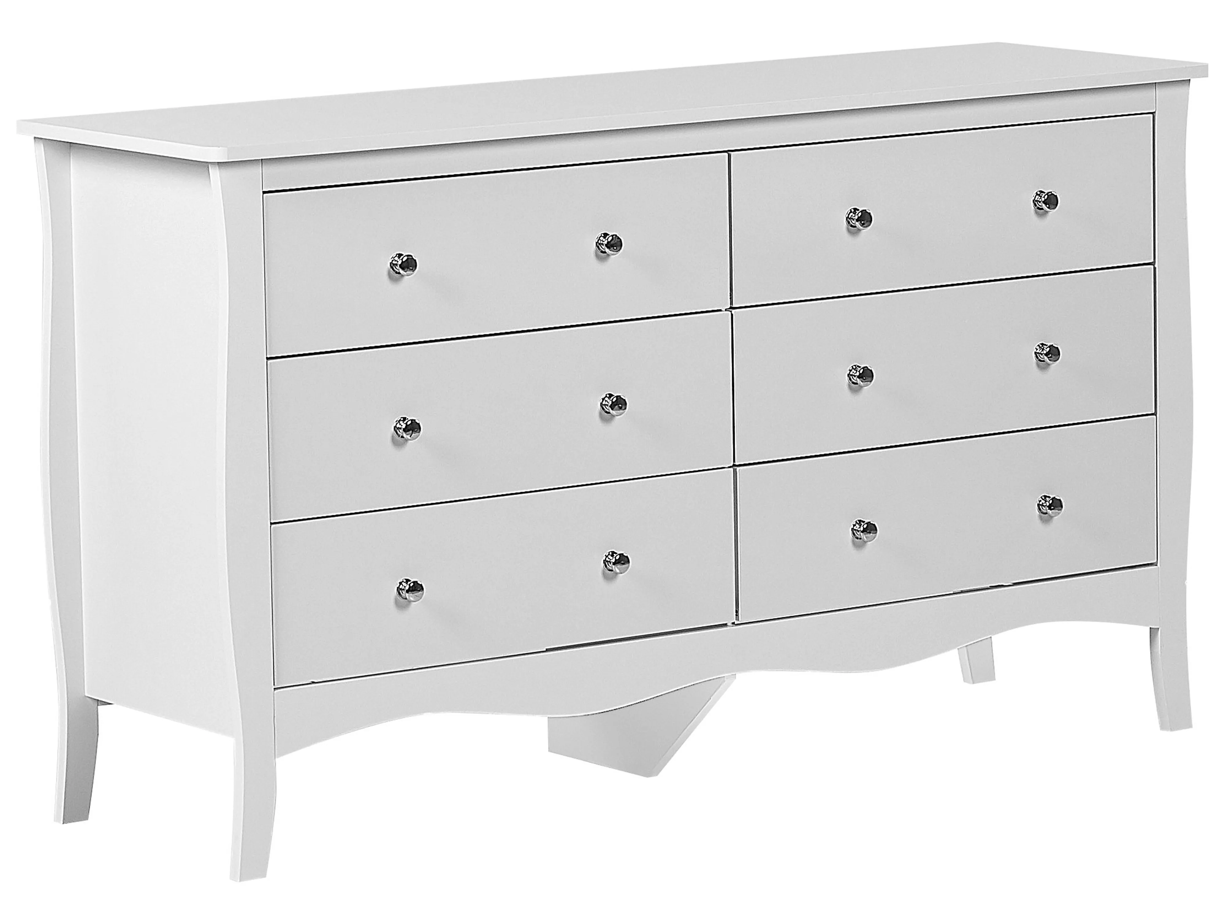 6 Drawer Chest WINCHESTER White