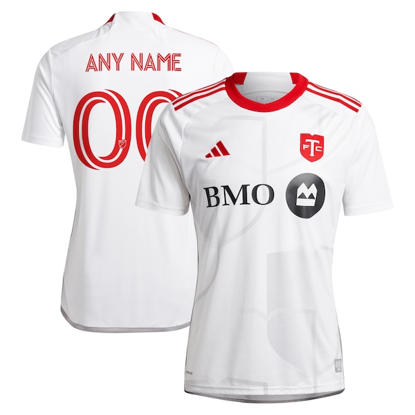 Toronto FC adidas 2024 GTA Kit Replica Custom Jersey – White