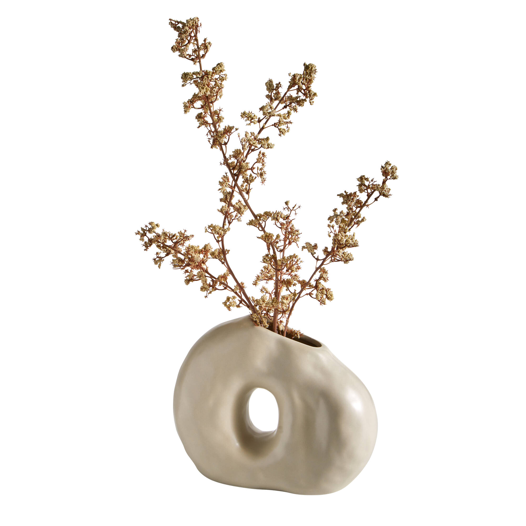 Vase forme organique - haut. 18 cm