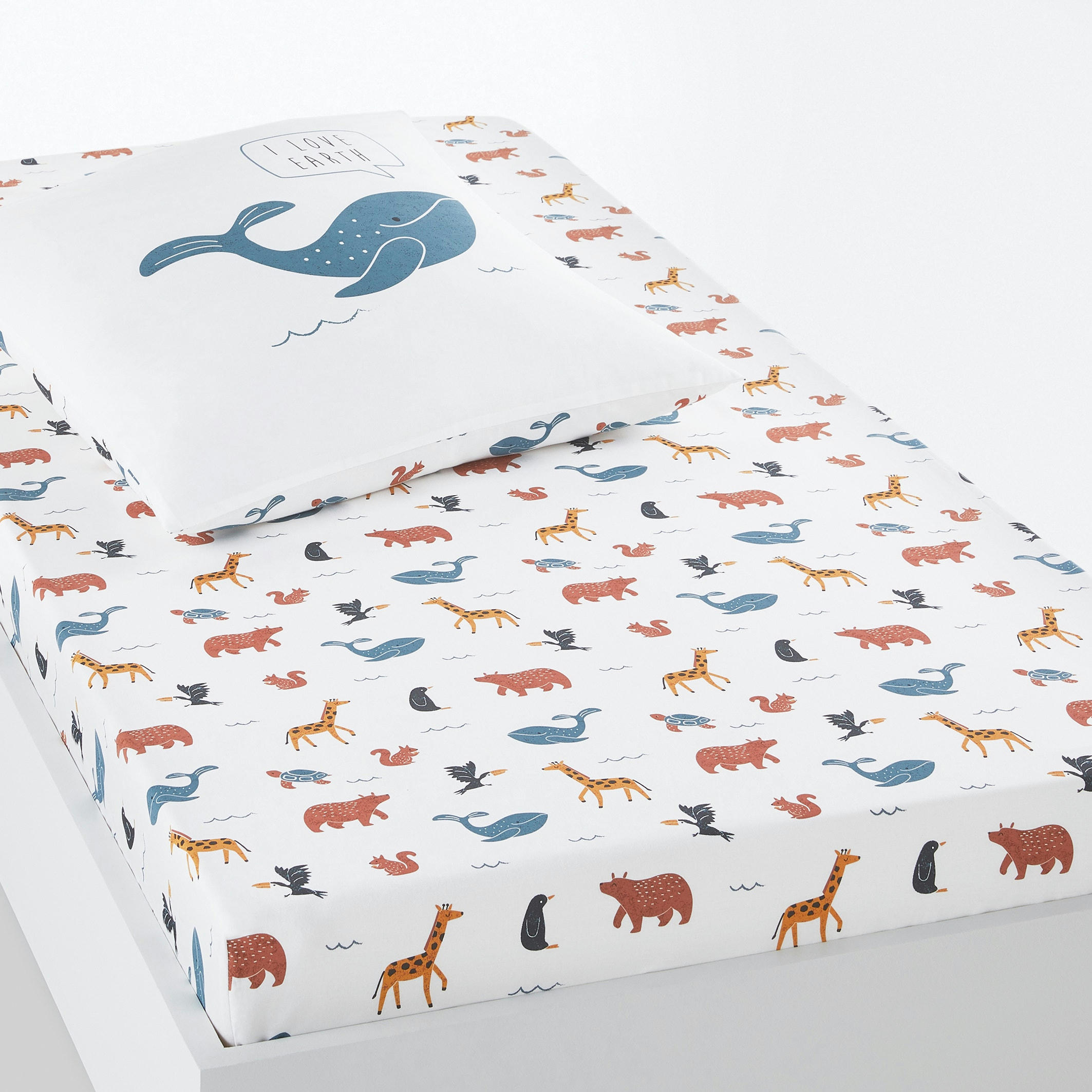 Drap-housse en coton biologique, Earth