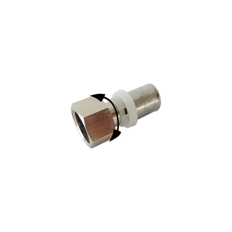 Raccord droit 16 x 3/4