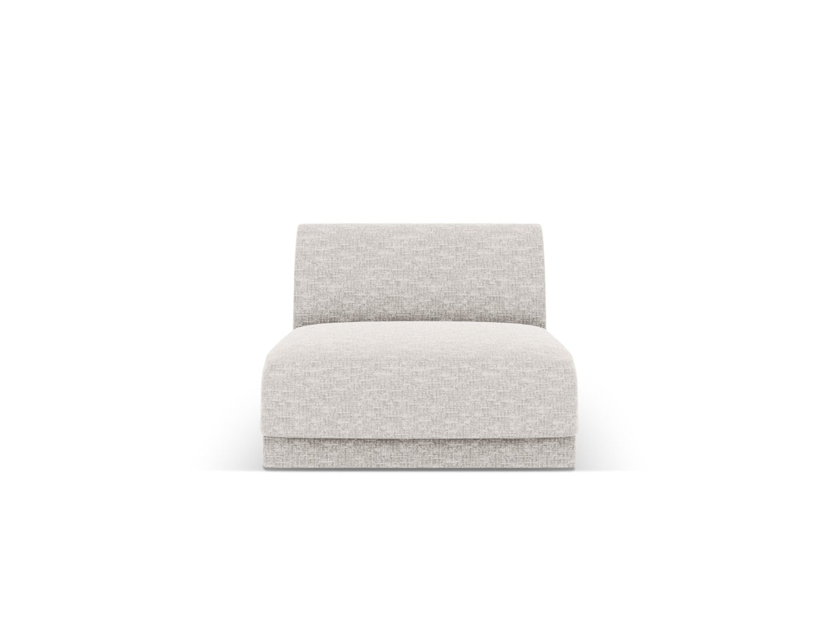 Micadoni Module Miley structurele stof geld - 90x75x70cm