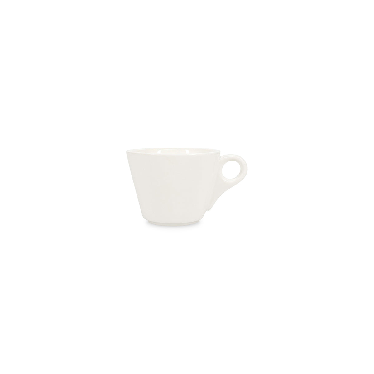 Bonbistro - Kop 20,5cl wit Barista - Set van 6