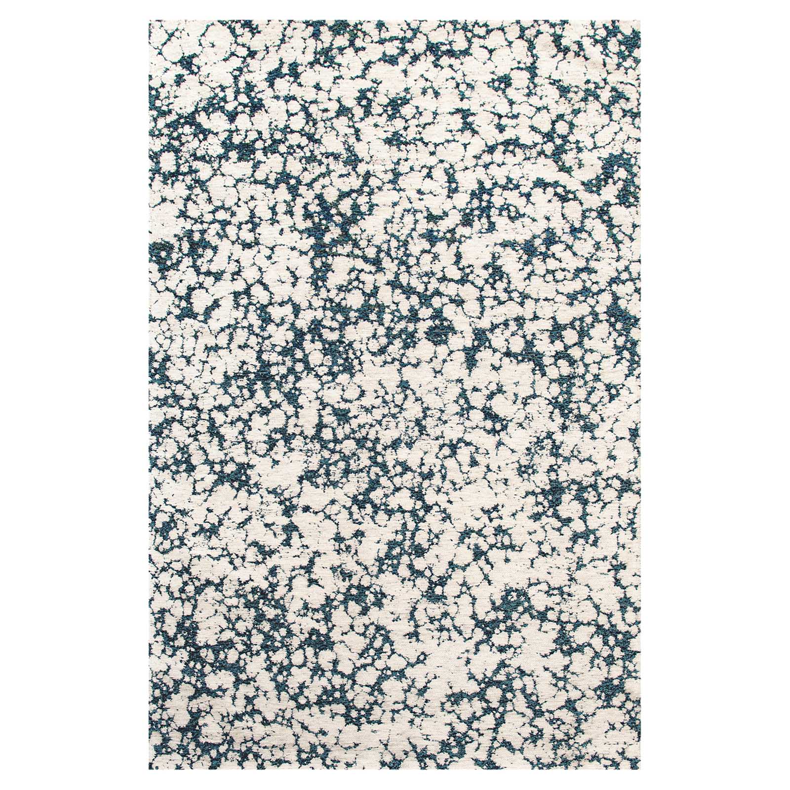 Lola&Moi vloerkleed Skipper Blue - wit - 170x240cm
