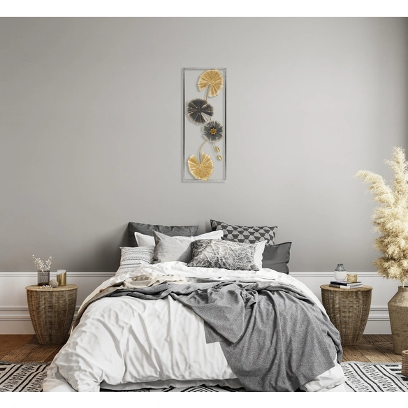 Metallbild, ca. 29x74 cm, Motiv 996