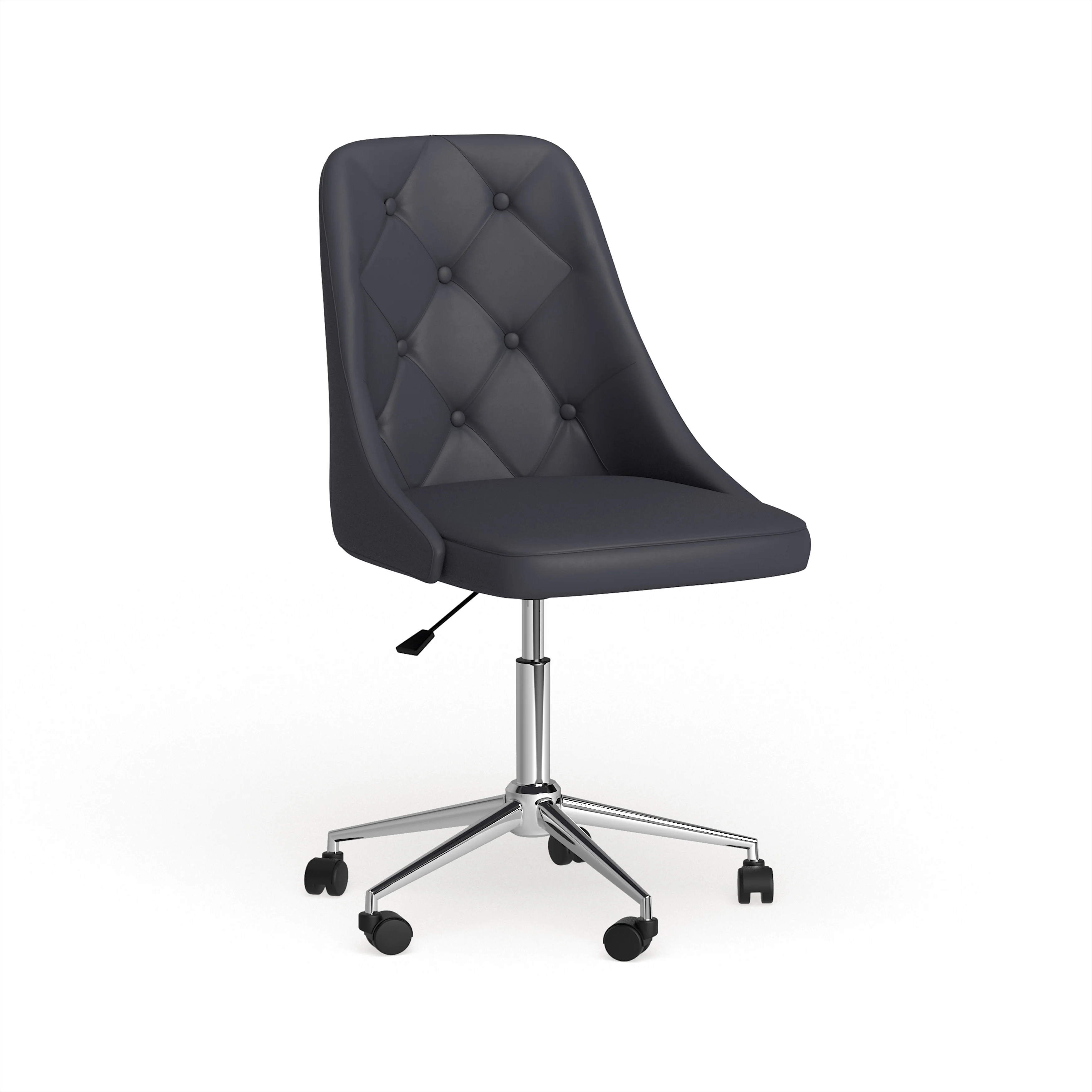 Carson Carrington Ockelbo Button-tufted Office Chair with Faux Leather - N/A