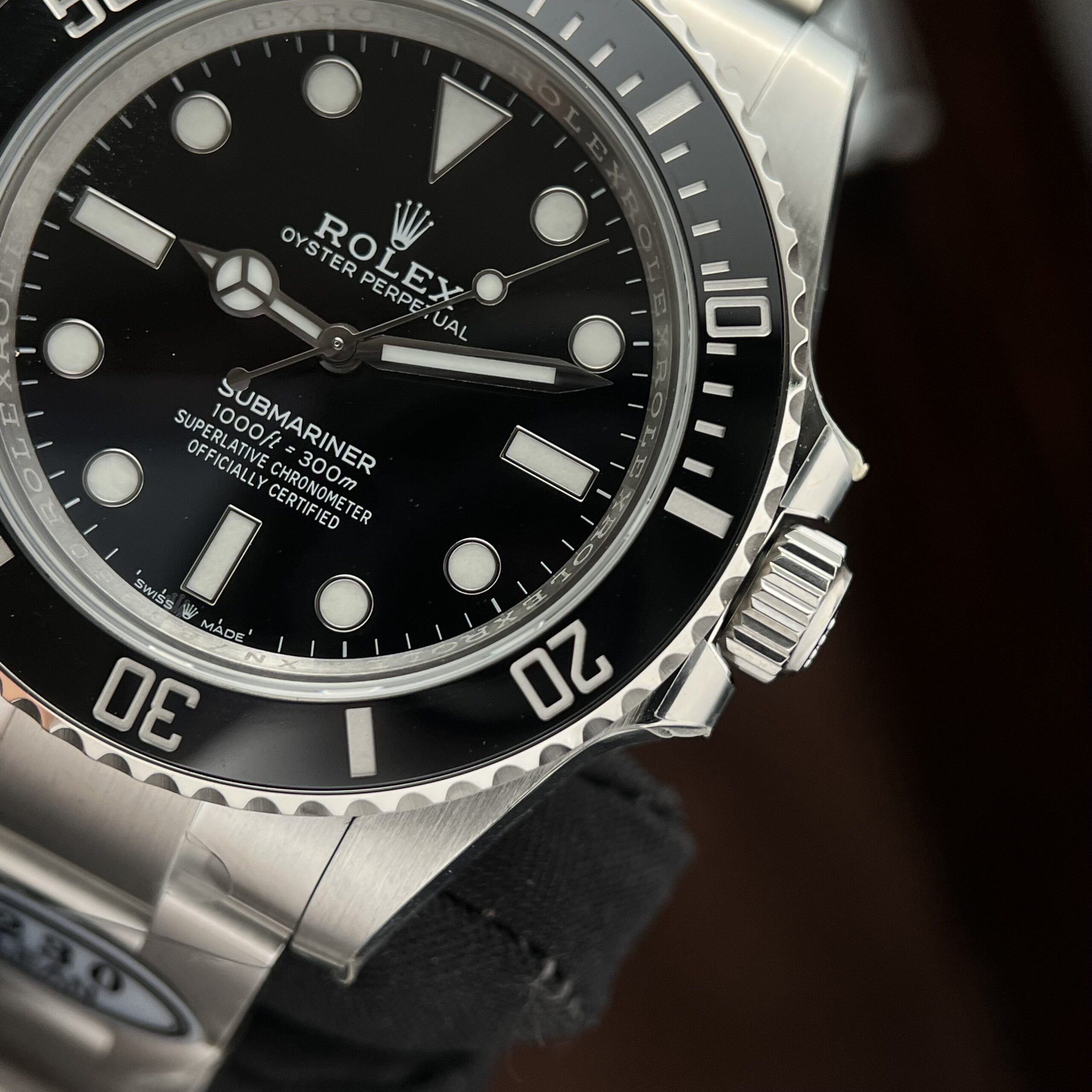 Rolex Submariner 124060LN 904L Steel Black Dial 41mm Oyster Super Clone