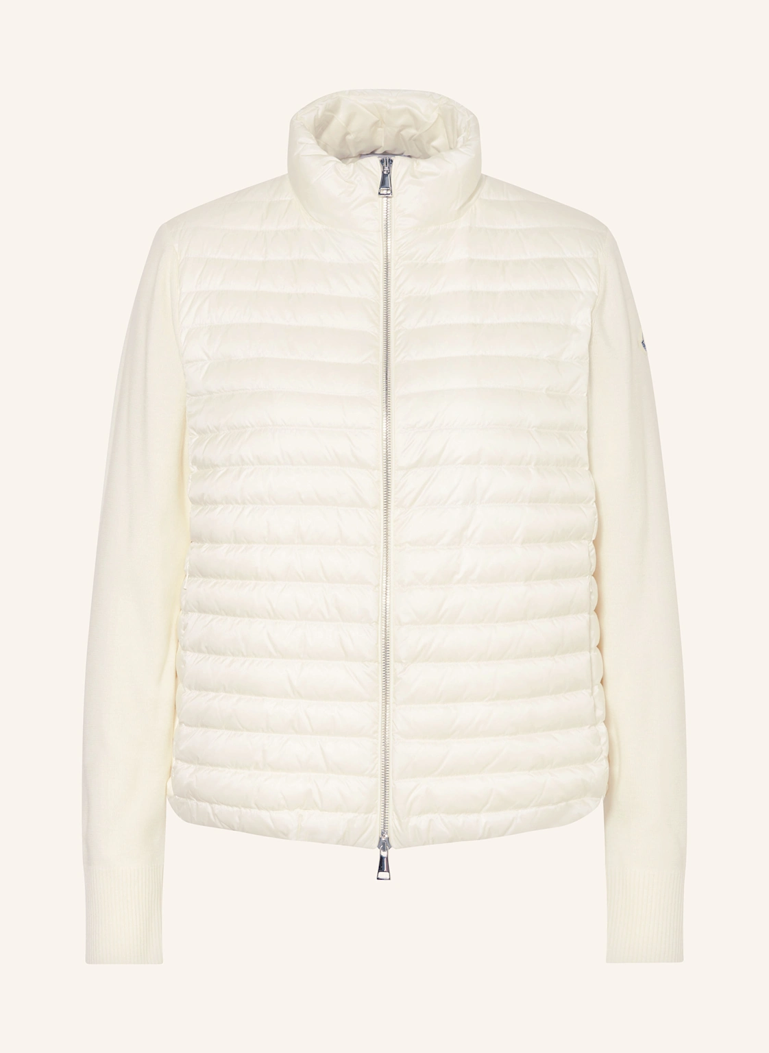 MONCLER Daunenjacke TRICOT im Materialmix